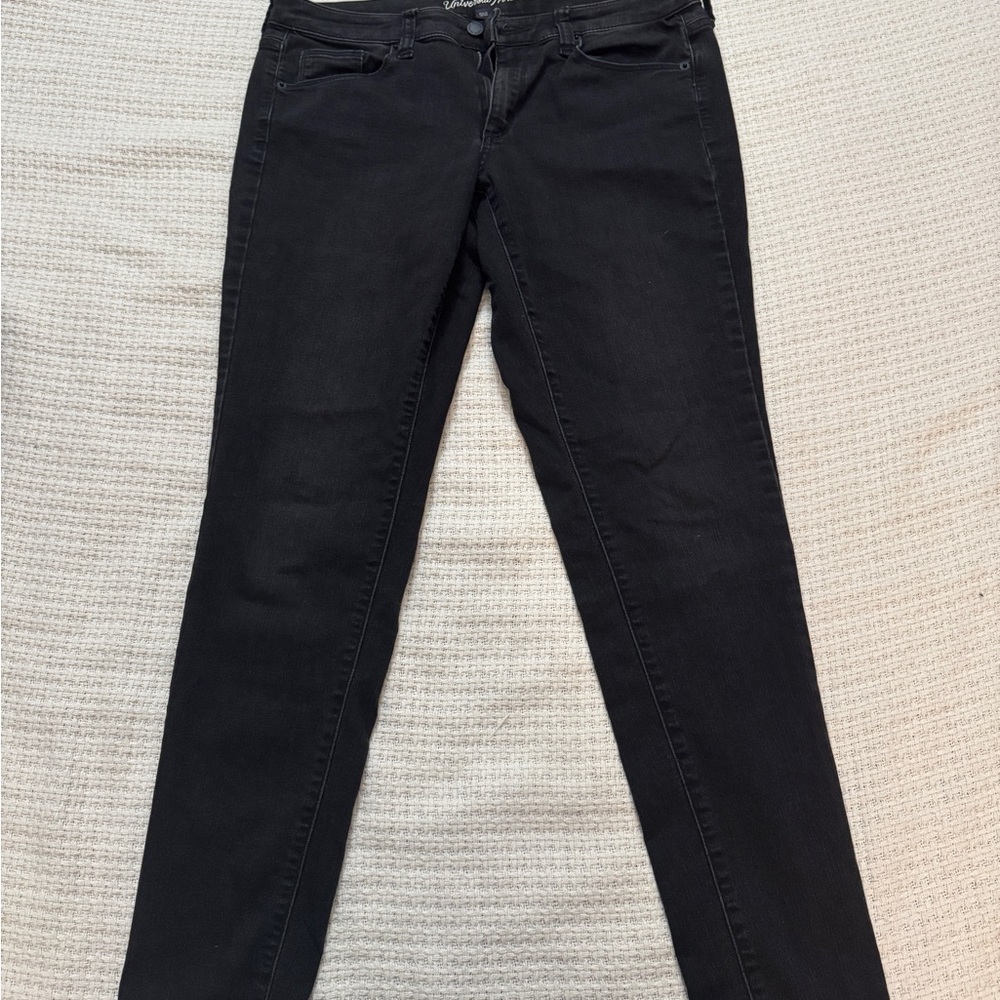 Universal Threads Mid-rise Skinny Black Women's Jeans